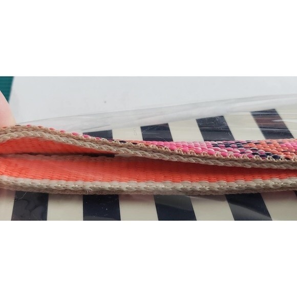 Keep Collective Single Woven Band - Pink Multi/Coral Stripe NEW - Picture 6 of 6